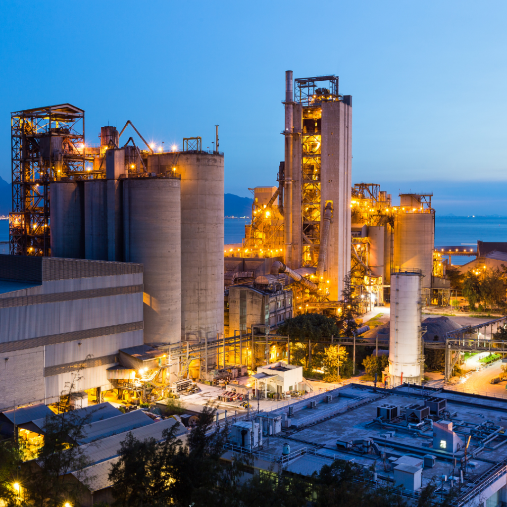 ss fittings applications - industrial plant